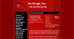 Desktop Screenshot of nodrugs.net